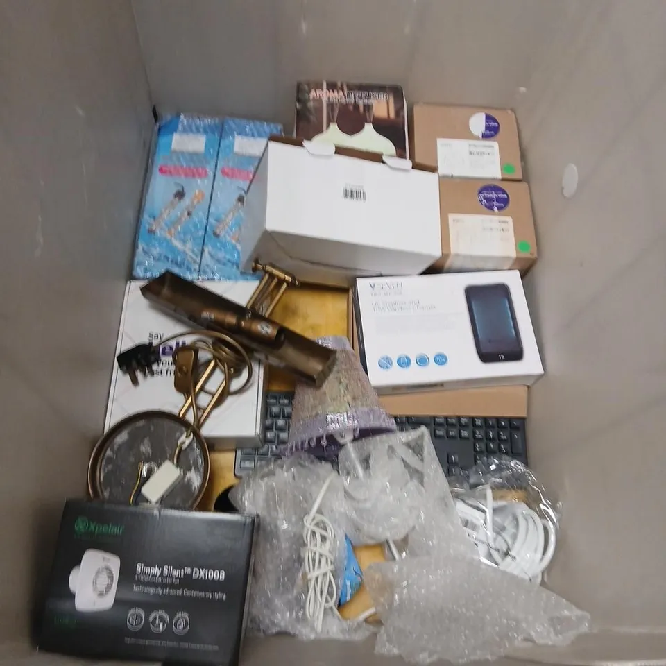 ASSORTED ELECTRICALS TO INCLUDE; MULTI-FUNCTION CONTROLLER KIT WITH CEILING DEVICE AND ACCESSORIES