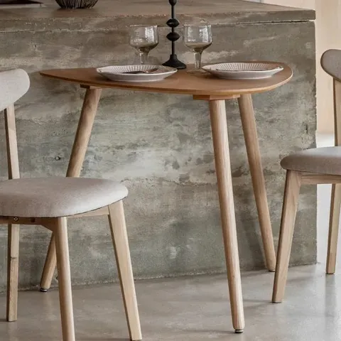 BOXED HARBY DINING TABLE - NATURAL (1 BOX)