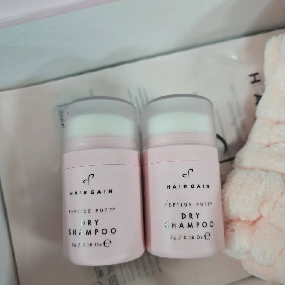 HAIRGAIN PEPTIDE PUFF DRY SHAMPOO DUO – 5G X2 (HAIR CARE & STYLING)