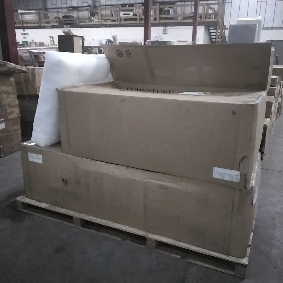 PALLET OF SPARE SOFA CUSHIONS