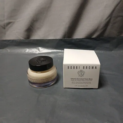 BOBBI BROWN VITAMIN ENRICHED FACE BASE - 50 ML JAR WITH BOX