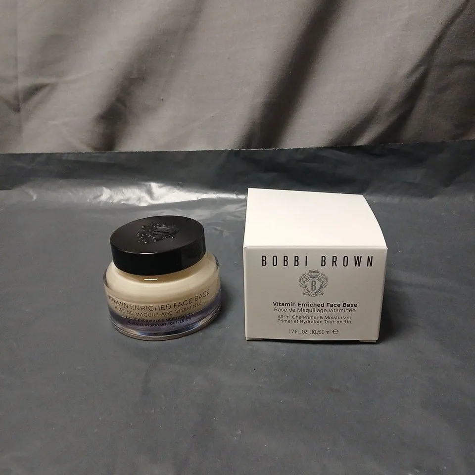 BOBBI BROWN VITAMIN ENRICHED FACE BASE - 50 ML JAR WITH BOX