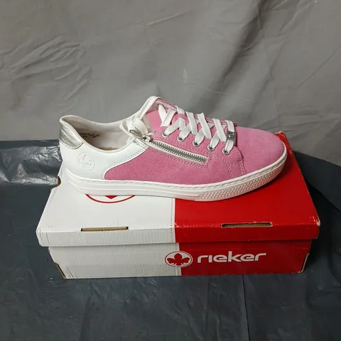 RIEKER TRAINER IN PINK EU SIZE 41