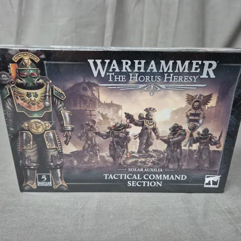 SEALED WARHAMMER - THE HORUS HERSEY - SOLAR AUXILIA TACTICAL COMMAND SECTION