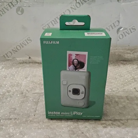 BOXED FUJIFILM INSTAX LIPLAY HYBRID INSTANT CAMERA IN MATCHA GREEN