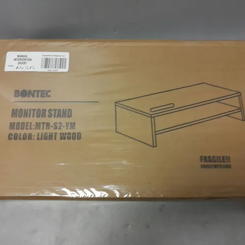 BOXED AND SEALED BONTEC MONITOR STAND (MTR-S2-YM)