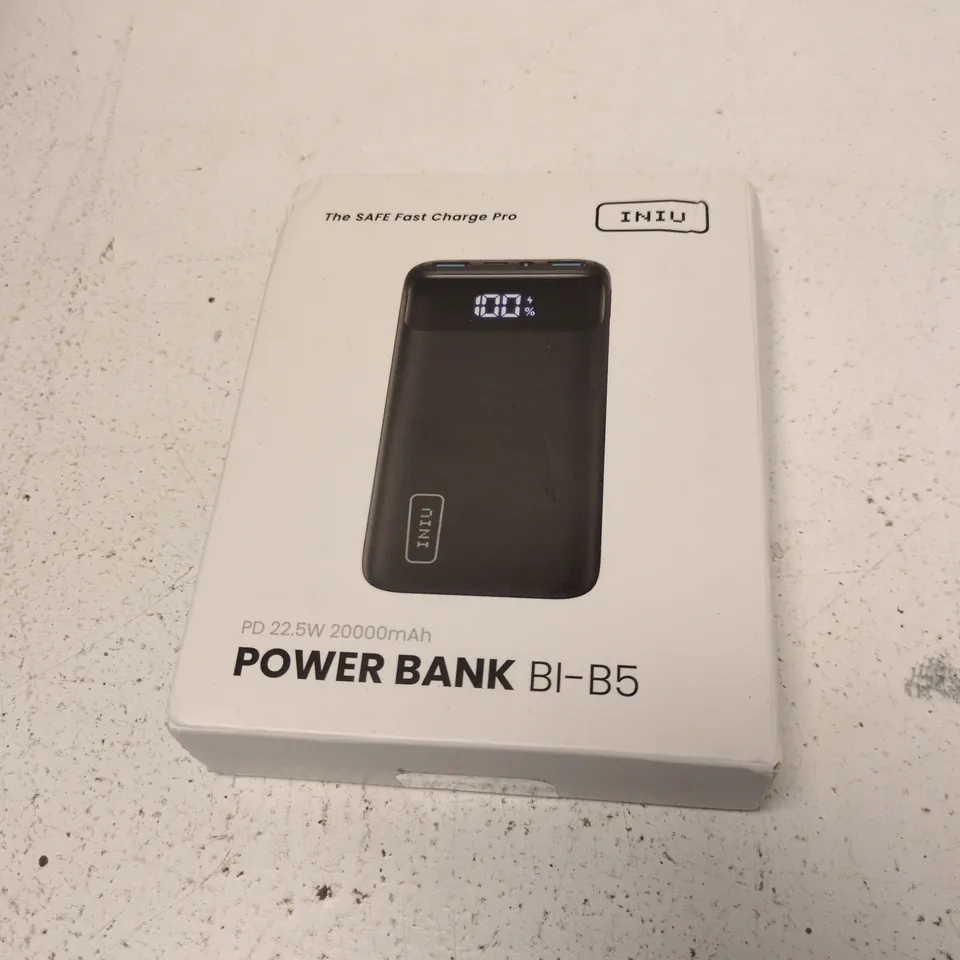 INIU POWER BANK BI-B5 20000MAH – PD 22.5W