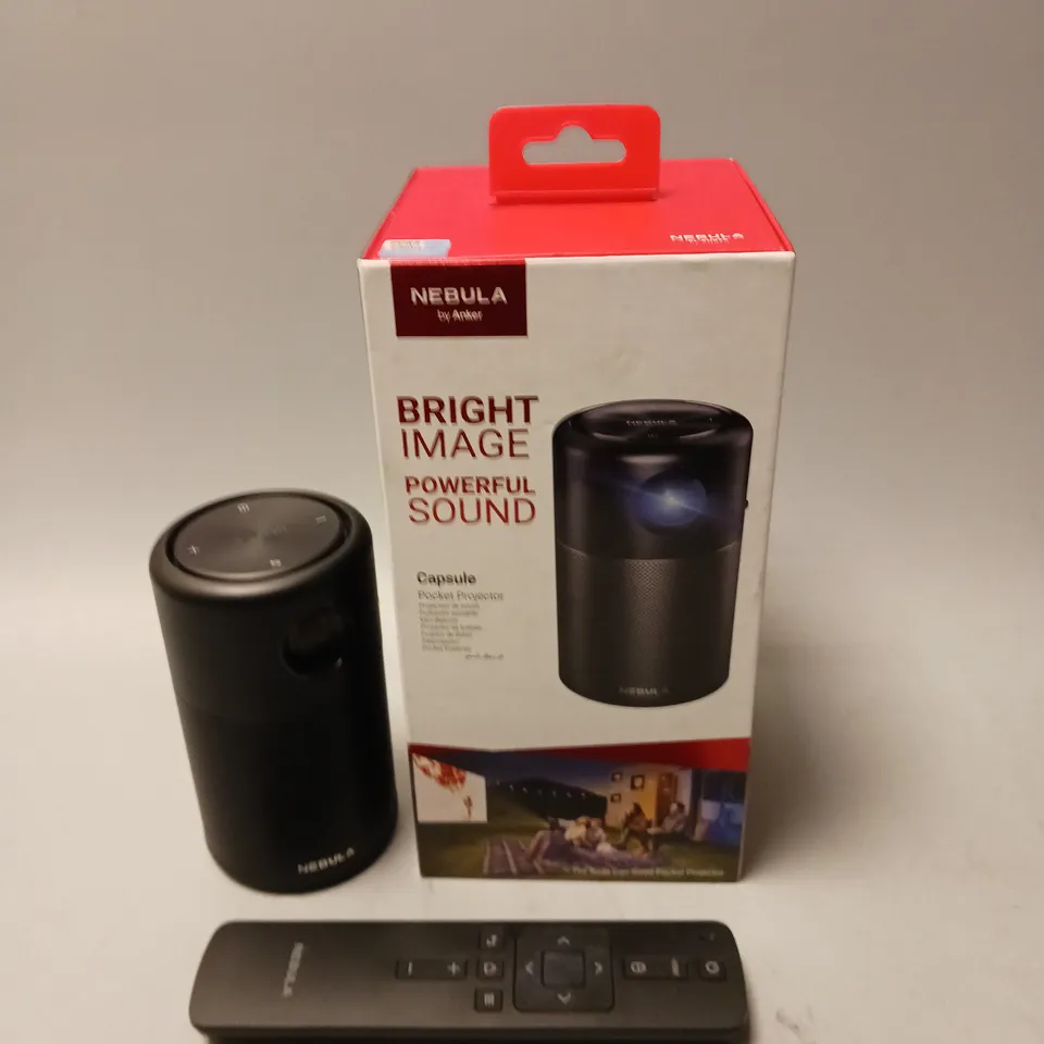 BOXED ANKER NEBULA CAPSULE POCKET PROJECTOR 