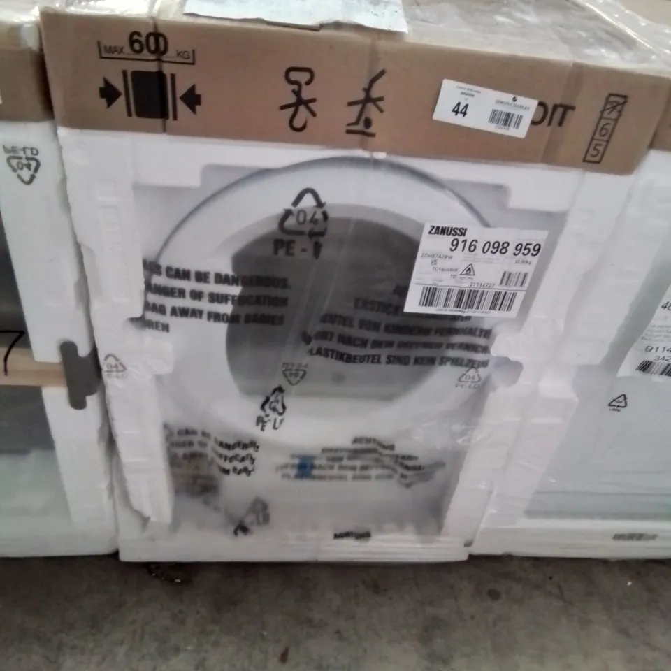 ZANUSSI ZDH87A2PW 8KG HEAT PUMP TUMBLE DRYER - WHITE - A++ RATED RRP £475