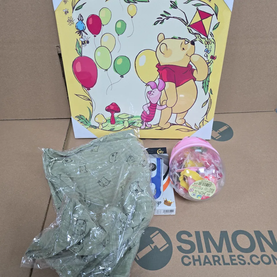 PALLET OF A LARGE QUANTITY OF ASSORTED HOUSEHOLD PRODUCTS TO INCLUDE TOYS, BULBS, HOME DECOR ETC - COLLECTION ONLY 