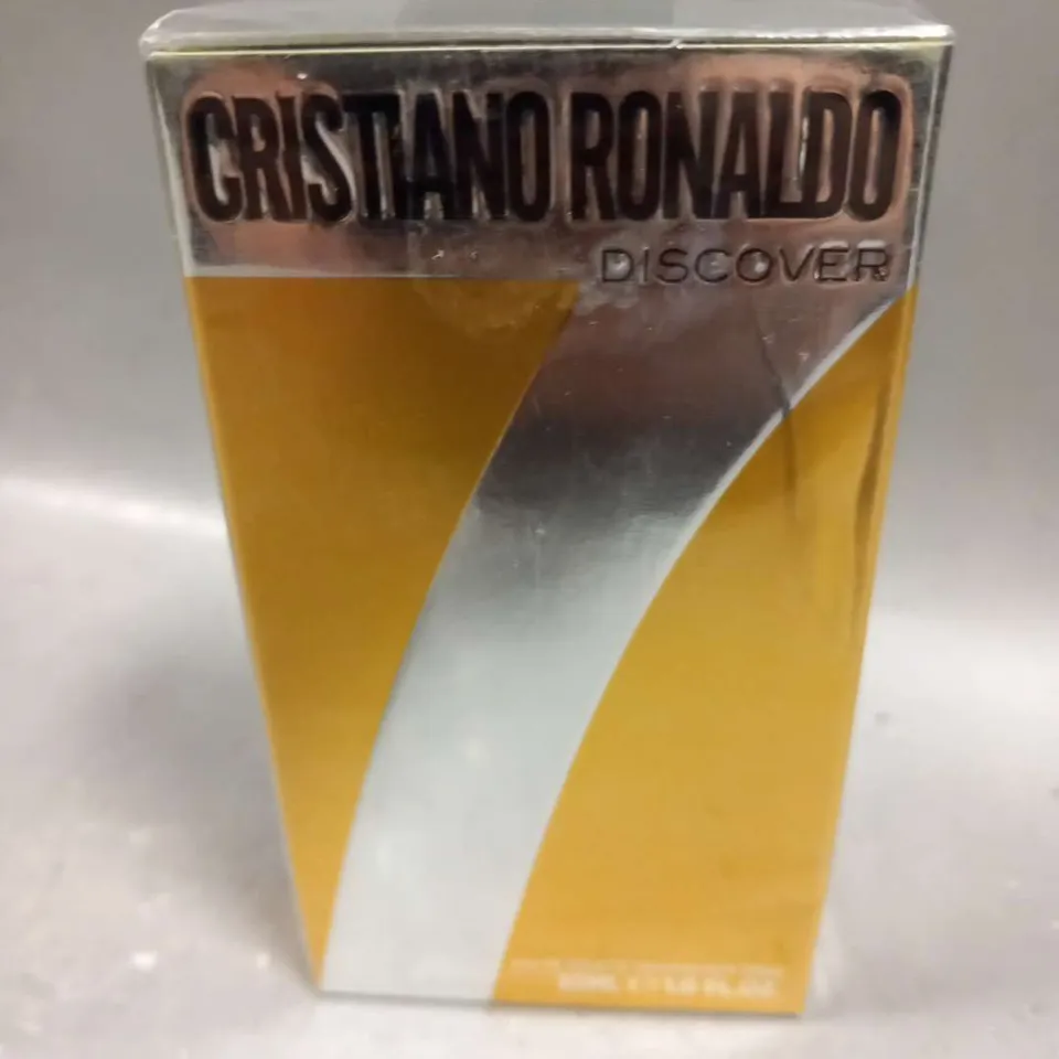 BOXED AND SEALED CRISTIANO RONALDO DISCOVER EAU DE TOILETTE 30ML