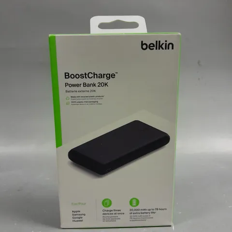 BOXED SEALED BELKIN BOOST CHARGE 20K POWERBANK