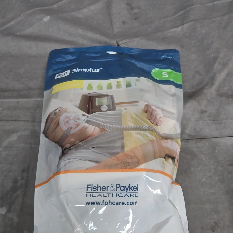 FISHER & PAYKEL SIMPLUS FULL FACE CPAP MASK – SMALL 