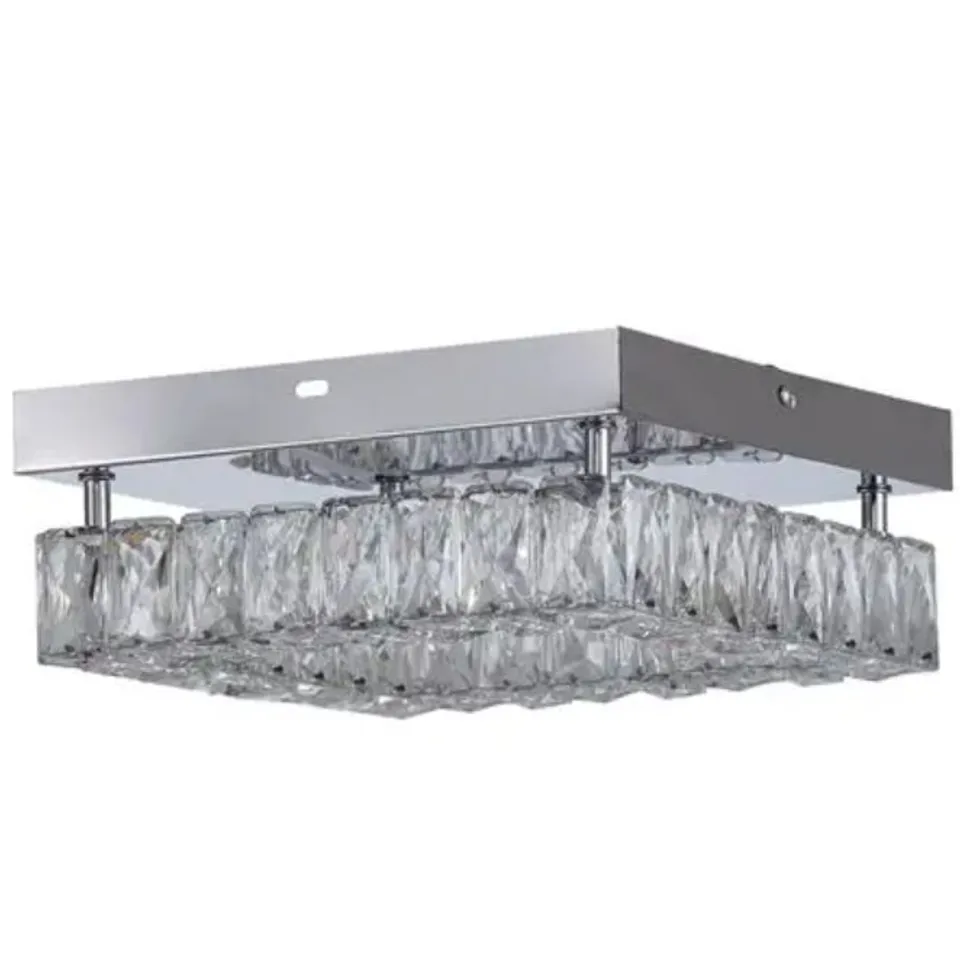 BOXED CRYSTAL LED FLUSH MOUNT (1 BOX)