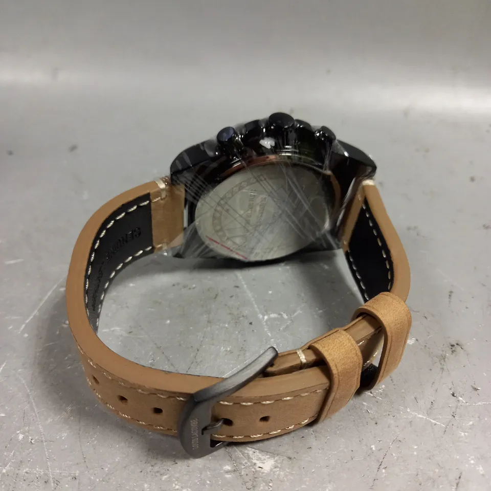 MENS LOUIS LACOMBE CHRONGRAPH WATCH – 3 SUB DIALS