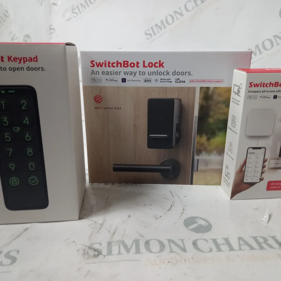 SWITCHBOT KEYPAD, LOCK AND HUB MINI