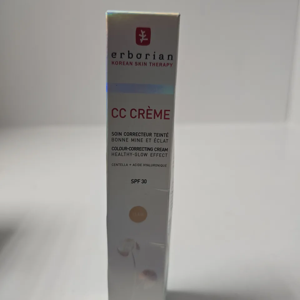 ERBORIAN CC CREME COLOUR-CORRECTING CREAM SPF 30 – 40 ML