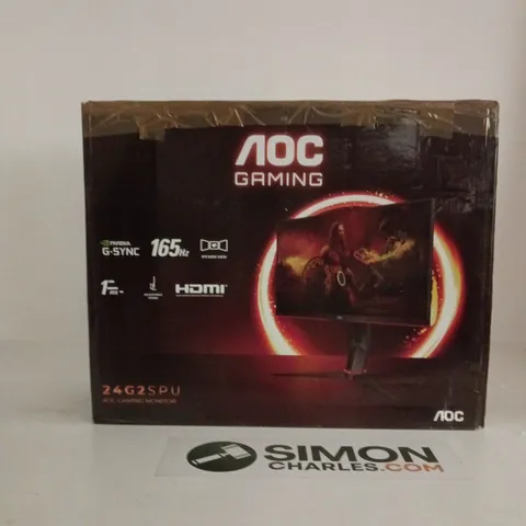 AOC GAMING 24" MONITOR – 165HZ – BOXED (VERIFY MODEL)