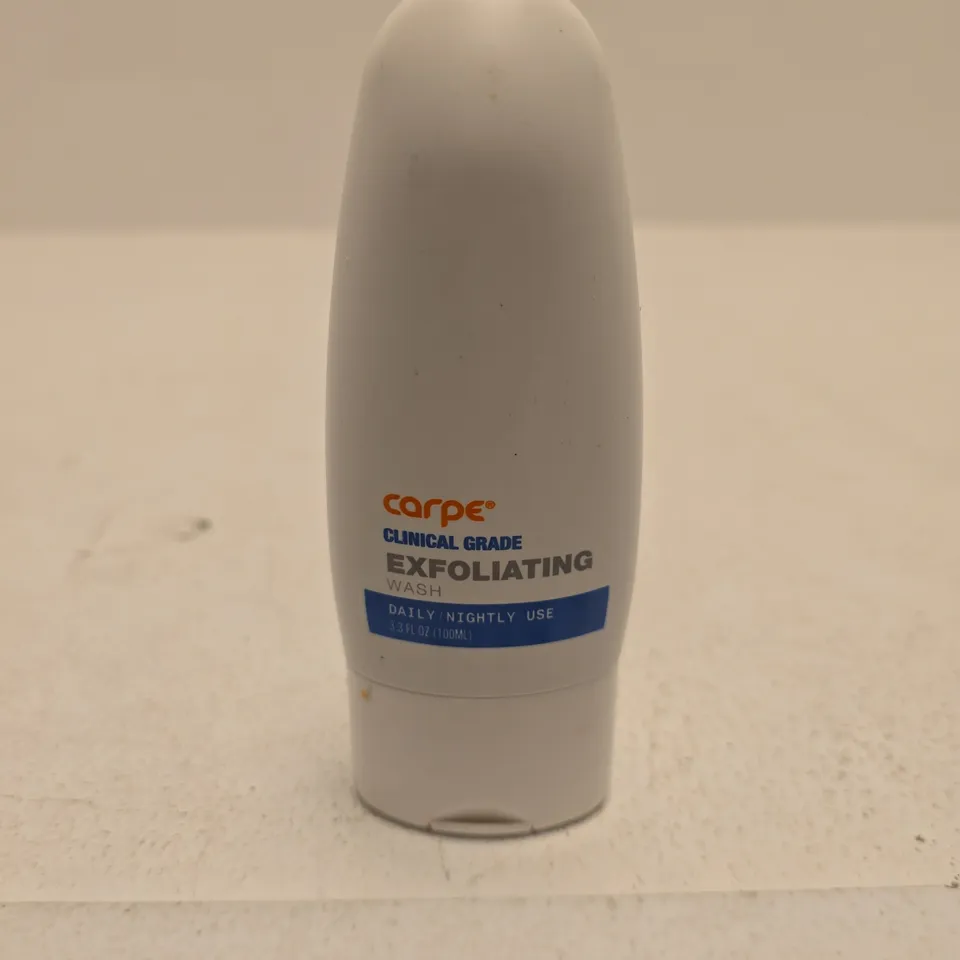 CARPE CLINICAL GRADE EXFOLIATING WASH – 100ML, DAILY/NIGHTLY USE