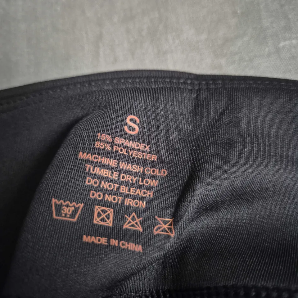 GGE WOMEN'S BLACK LEGGINGS – UK SIZE S 