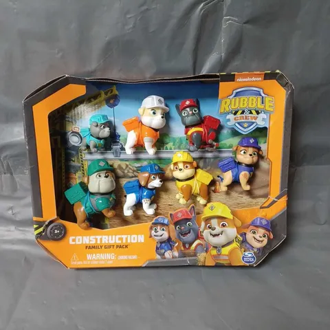 RUBBLE & CREW CONSTRUCTION FAMILY FIGURE GIFT PACK