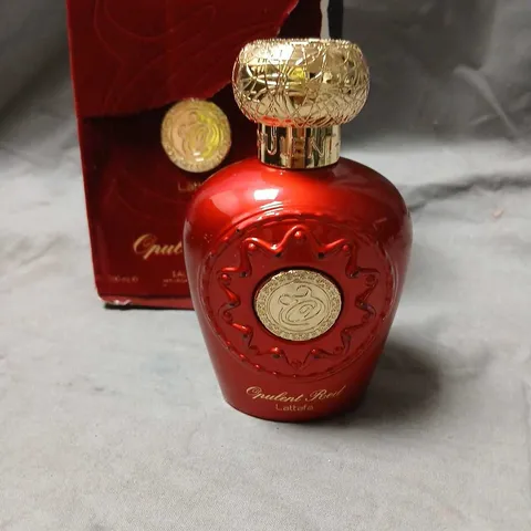 BOXED LATTAFA OPULENT RED EAU DE PARFUM 100ML