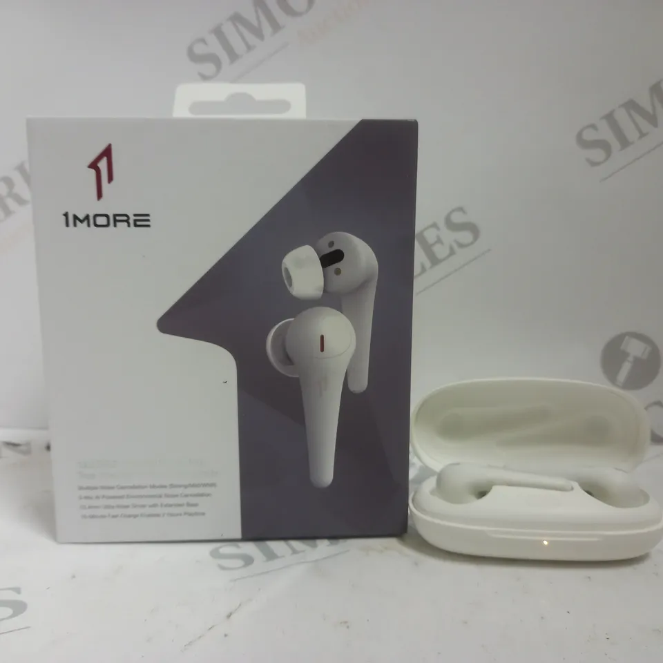 BOXED 1MORE COMFOBUDS PRO TRUE WIRELESS EARBUDS IN WHITE