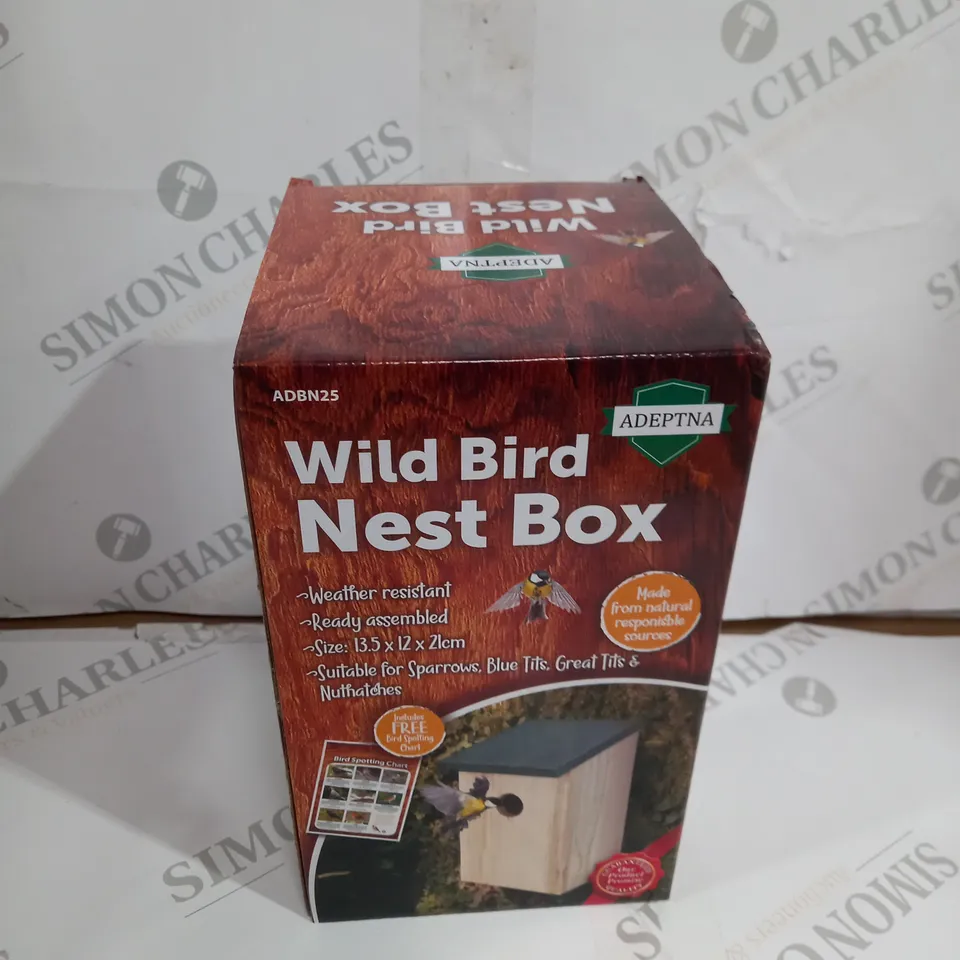 WILD BIRD NEST BOX 