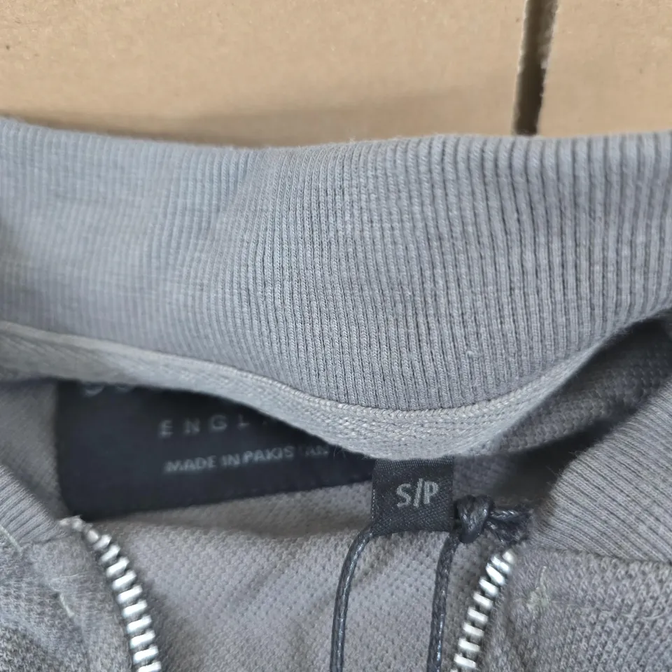 SOUL STAR GREY ZIP JACKET – STYLE MSW PEWTER ZIP, SIZE S/P
