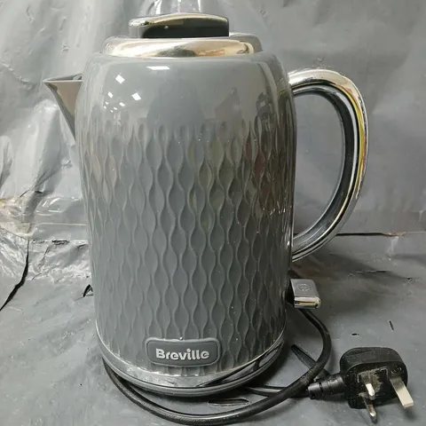 BREVILLE CURVE COLLECTION KETTLE - GREY