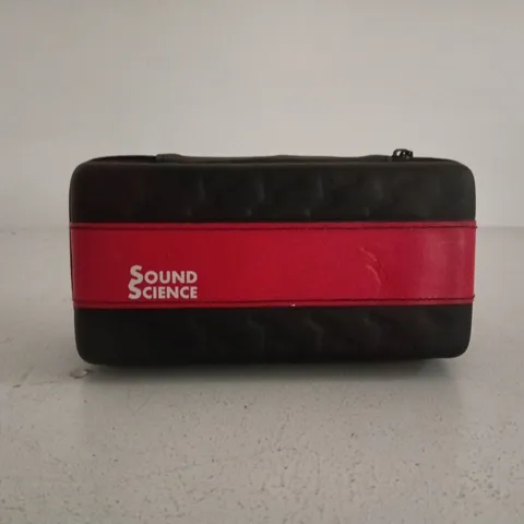 SOUND SCIENCE PORTABLE USB-POWERED STEREO SPEAKERS – CARRY CASE INCLUDED 