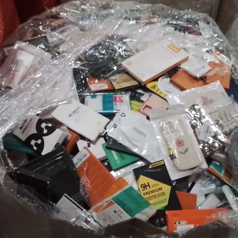 PALLET TO CONTAIN A LARGE QUANTITY OF PHONE CASES AND SCREEN PROTECTORS