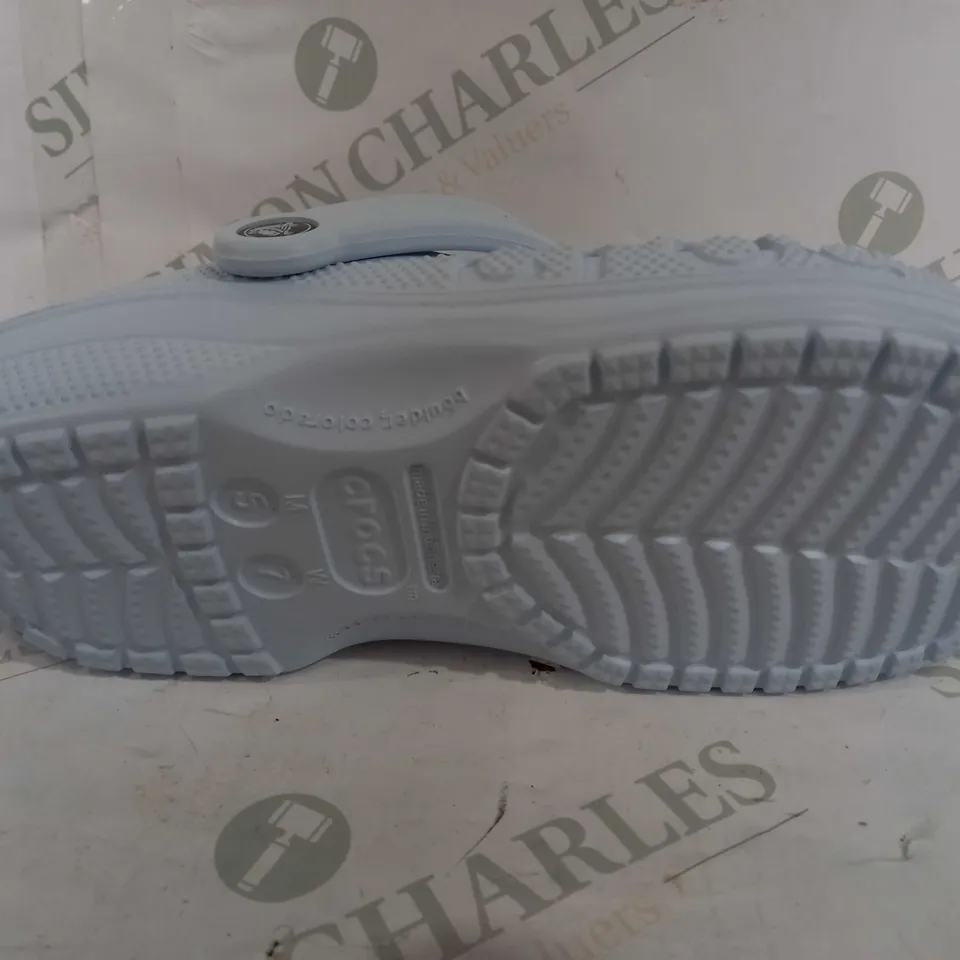 PAIR OF CROCS BAYA SHOES - MINERAL BLUE - UK M4/M5