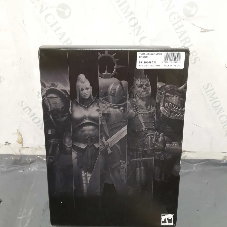 WARHAMMER TYRANID CARNIFEX BROOD- CITADEL MINIATURES