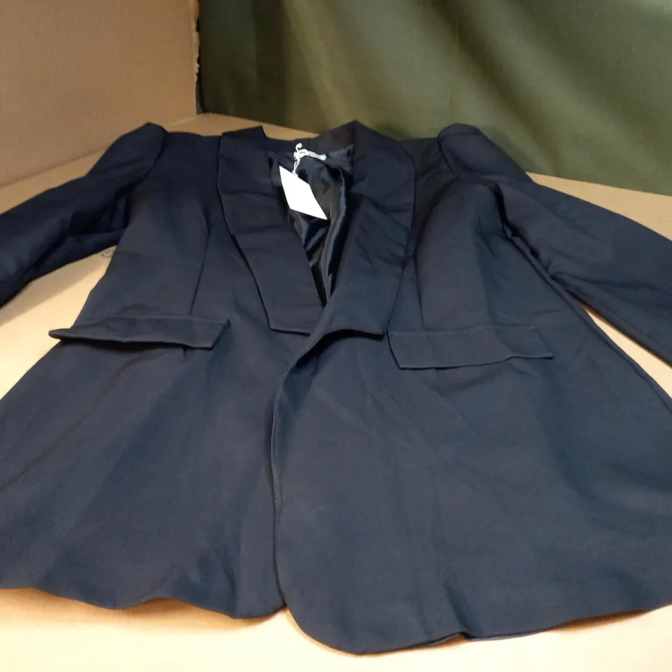 ROSY DAYS BLACK WOMENS BLAZER