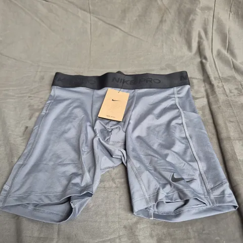 NIKE MENS PRO DRIFIT SHORTS IN GREY SIZE M