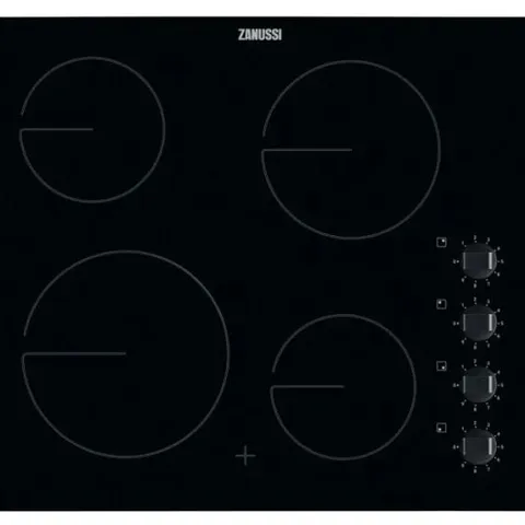 ZANUSSI BUILT-IN HOB ZHRN640K BLACK