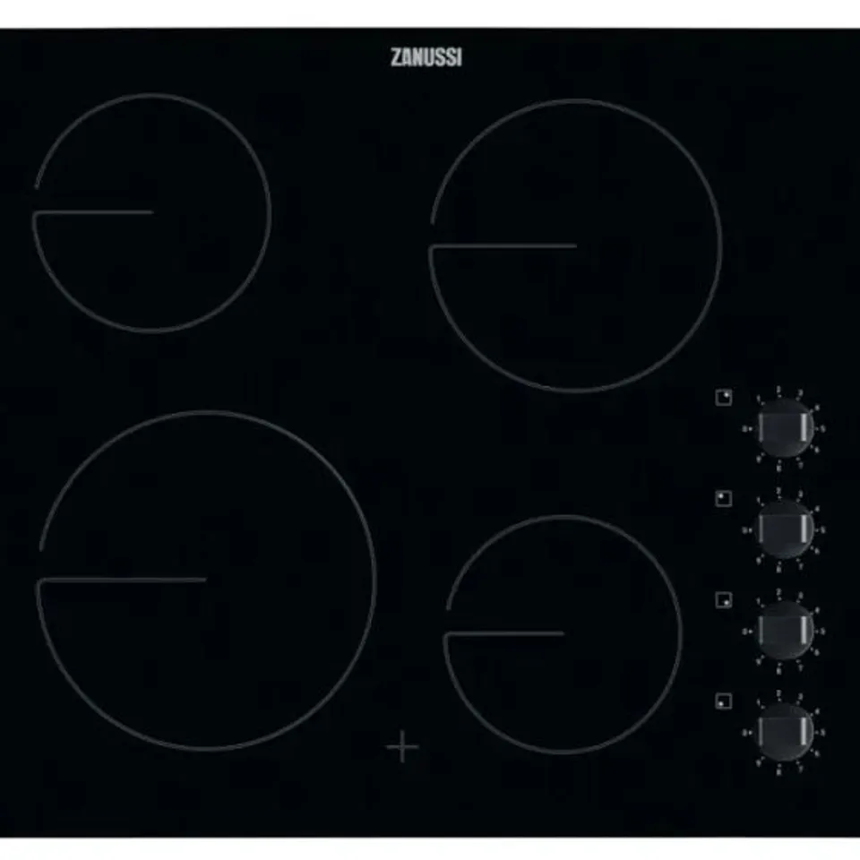 ZANUSSI BUILT-IN HOB ZHRN640K BLACK