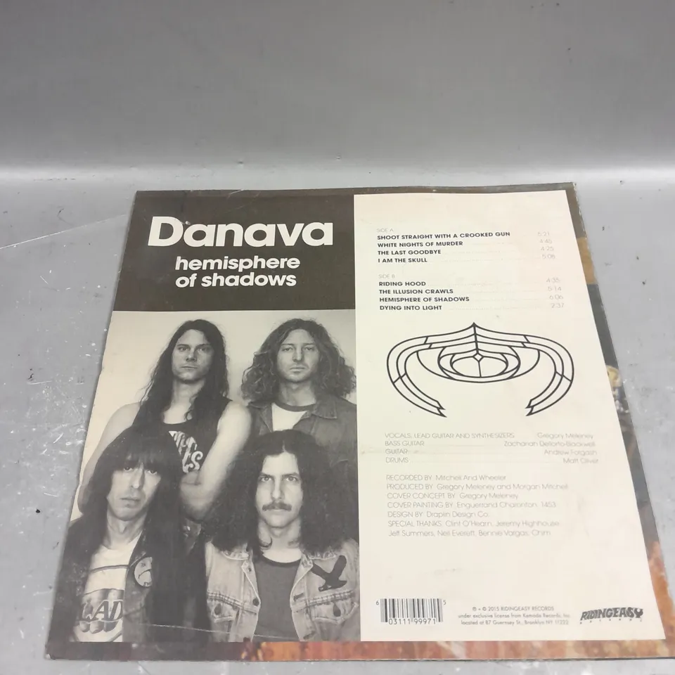 DANAVA HEMISPHERE OF SHADOWS VINYL