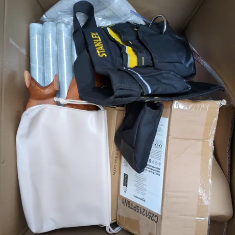 BOX OF APPROXIMATELY 15 ASSORTED HOUSEHOLD ITEMS