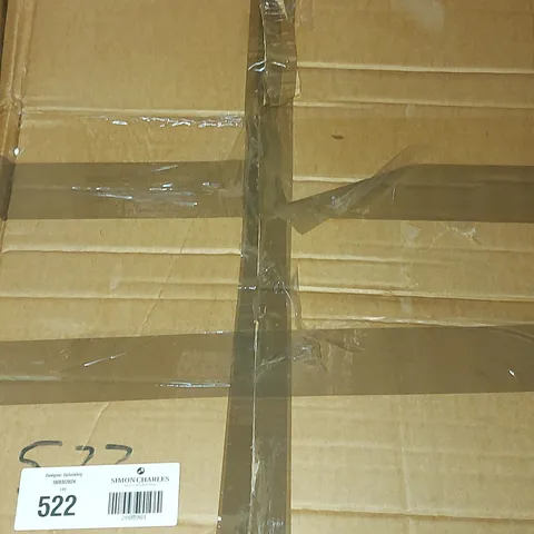 BOXED GREY CROXLEY SIDE CHAIRS SET OF 2 (1 BOX)
