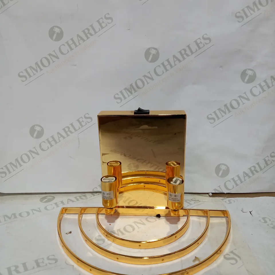 BOXED DESIGNER JESTER 2 LIGHT WALL LIGHT
