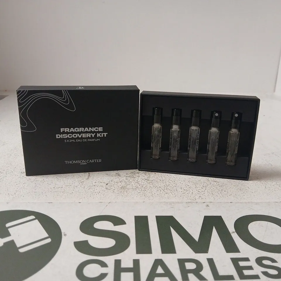 THOMSON CARTER FRAGRANCE DISCOVERY KIT – 5 X 2ML EAU DE PARFUM