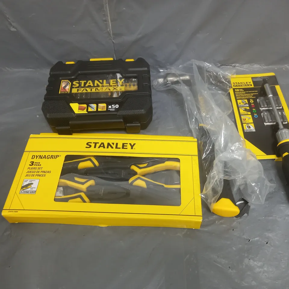 ASSORTED STANLEY TOOLS 