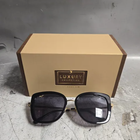 BOXED PAIR OF MAUI JIM SUNGLASSES