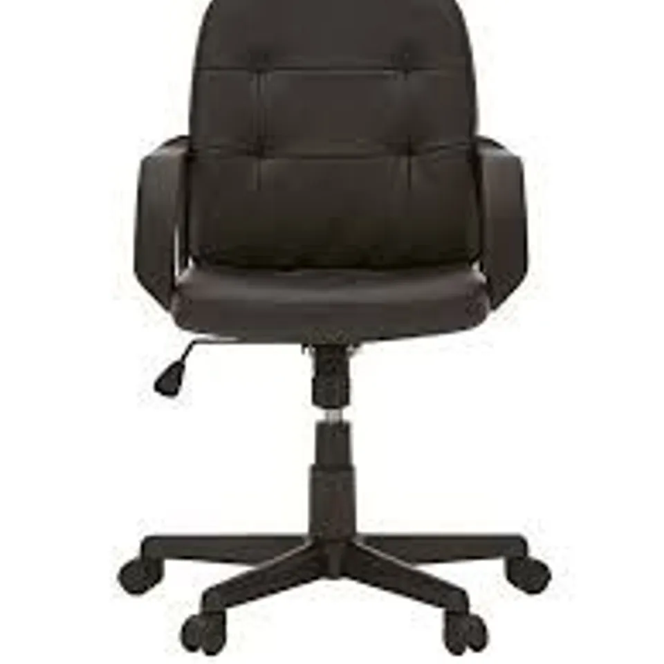 BOXED MADISON OFFICE CHAIR - BLACK (COLLECTION ONLY) RRP £69