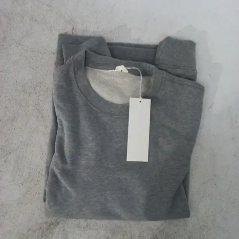 ARKET SWEATSHIRT IN GREY SIZE SMALL