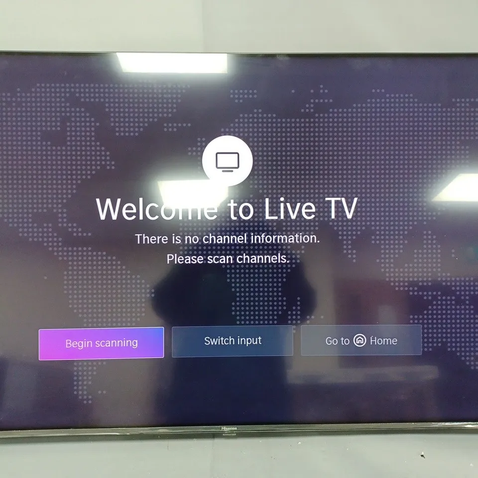 BOXED HISENSE QLED 4K 55-INCH SMART TV 