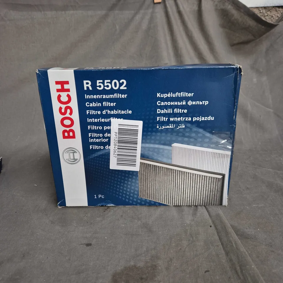 BOSCH R 5502 CABIN FILTER 