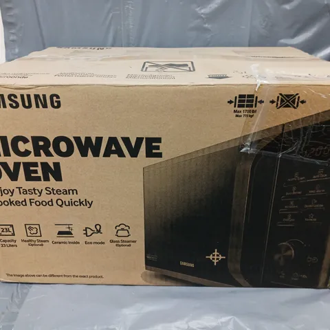 BOXED SAMSUNG MS23K3513AW/EU SOLO 23-LITRE MICROWAVE OVEN - WHITE